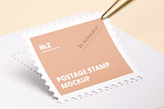 Postage Stamp Mockup 2, a Product Mockup by WebAndCat (Thumbnail 6 of 20)