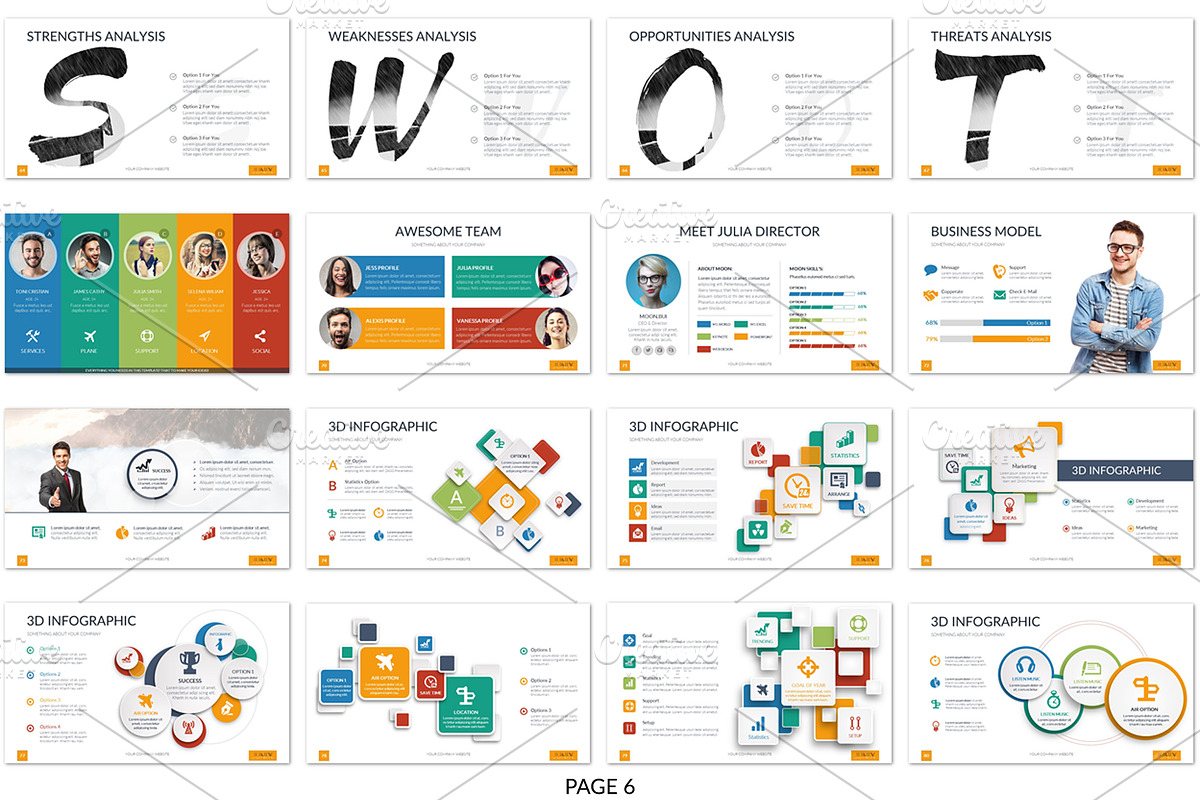 Junix Powerpoint Template, a Presentation Template by UniqueStudio (Photo 9 of 13)