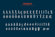 Clamfiroi, a Serif Font by ilhamtaro (Thumbnail 11 of 12)