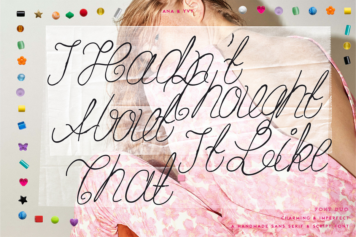 Ruban Soyeux Script & Sans Font Duo, a Handwritten Font by ana & yvy (Photo 25 of 32)