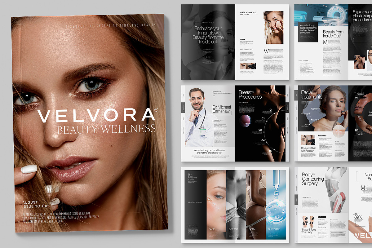 Beauty & Wellness Brochure Template, a Brochure Template by BrandPacks (Photo 6 of 6)