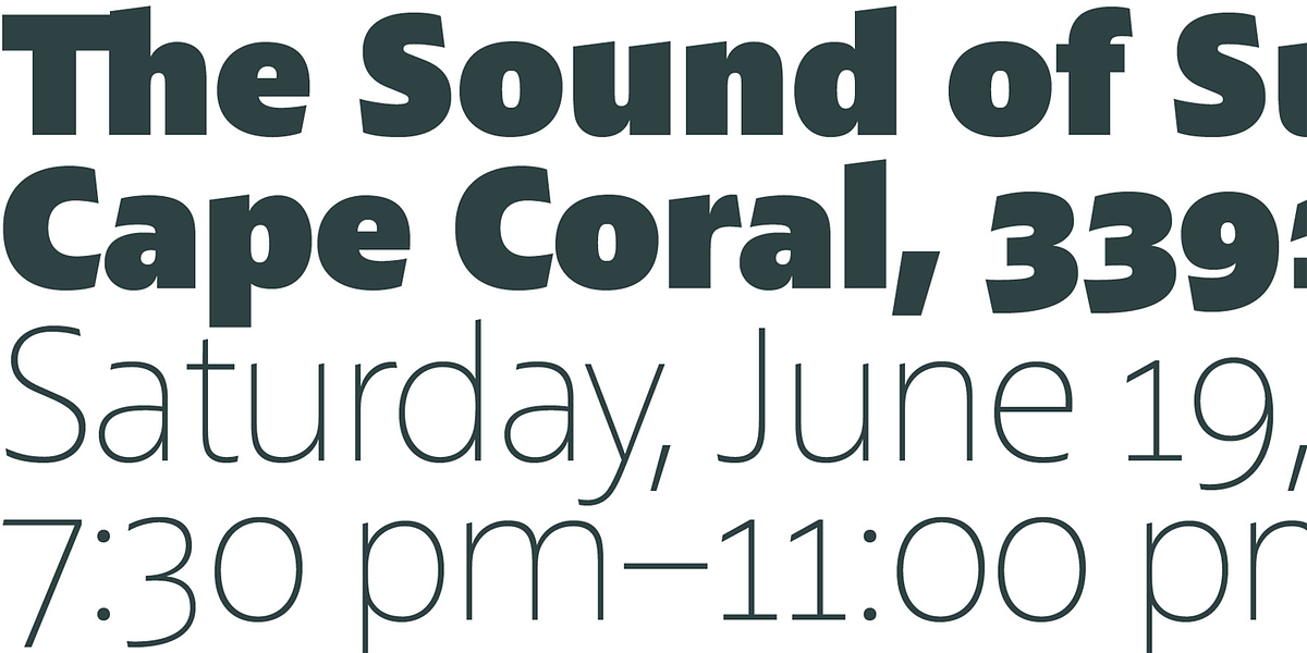Croma Sans, a Sans Serif Font by Hoftype (Photo 6 of 10)