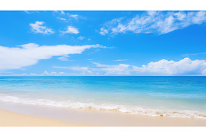 blue air sky background ai generated, a Nature Photo by pikepicture