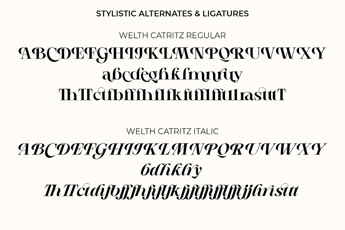Welth Catritz - Classic Serif, a Serif Font by Typetemp Studio (Photo 29 of 29)