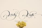 Hanty Kagote, a Script Font by pineungtype (Thumbnail 1 of 10)