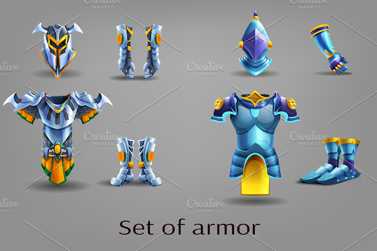 Set of armor, an Object Graphic by MrDeymos