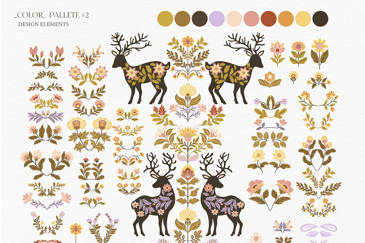 Folk Harmony, a Decorative Illustration by Jenny Quince (Photo 4 of 11)
