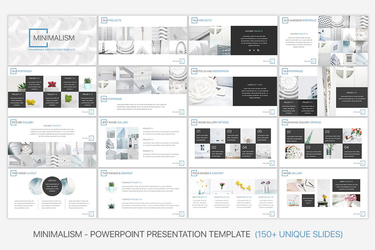 Minimalism - PowerPoint Template, a Presentation Template by Helga_Design (Photo 4 of 13)
