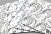 White Silver Marble Texture Granite, a Pattern Graphic by Fine Purple Elephant (Thumbnail 4 of 5)