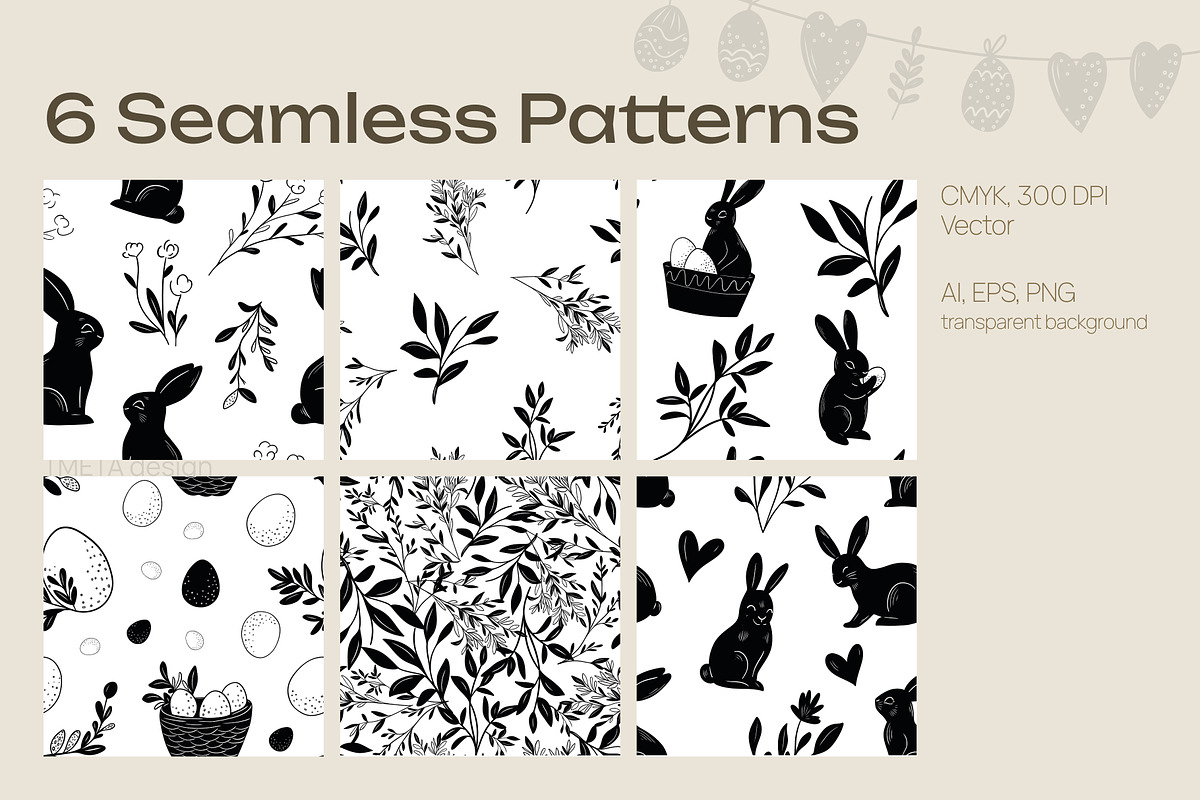 Gentle Bunny | Branding Bundle, an Object Graphic by TMETA design (Photo 12 of 20)