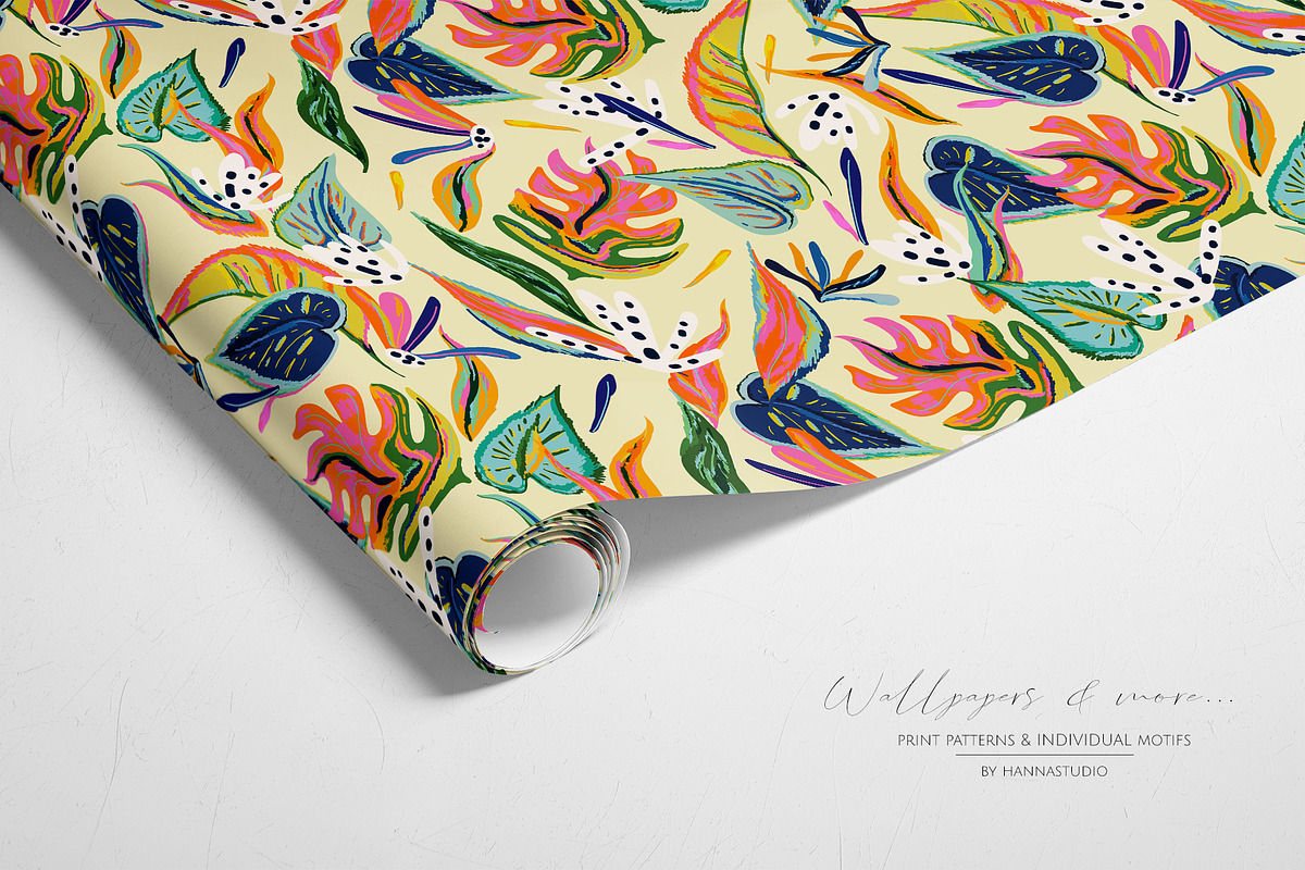 PASADENA, prints patterns & motifs, a Wallpaper Graphic by HannaStudio (Photo 6 of 8)