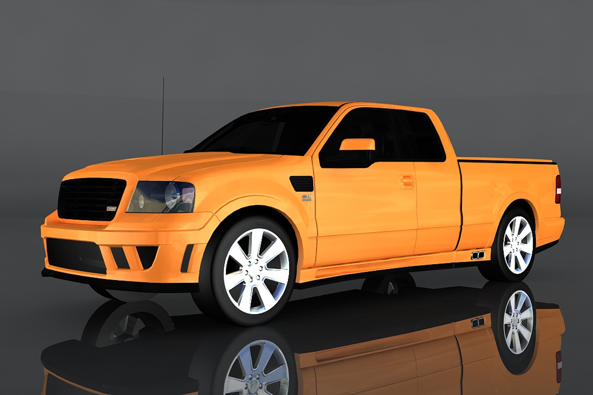 Saleen S331 Supercab, a Cars & Vehicle 3D Model by valtriiu (Photo 1 of 12)