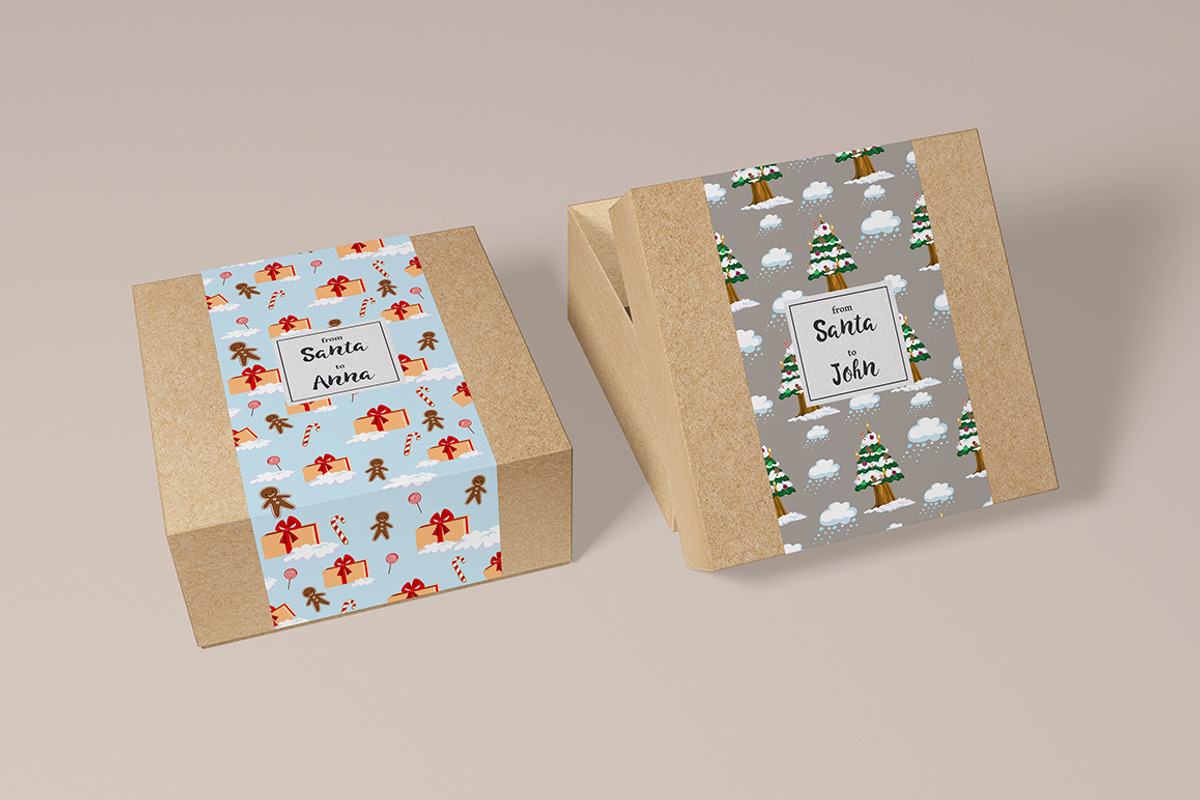 Christmas cards, stickers, labels, a Card Template by land art (Photo 13 of 13)