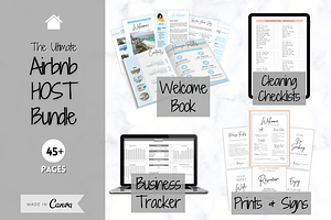 Airbnb HOST Bundle! 45 Templates!