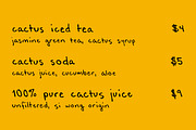 quenchiest - left-handed font, a Handwritten Font by Anna Richard Design (Thumbnail 2 of 4)