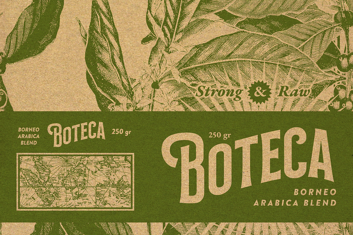 Boteca Mono - Coffee Packaging, a Marketing Template by Ilman (Photo 8 of 11)
