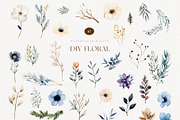 Watercolor winter wedding venue, an Object Illustration by MariGraphic boutique (Thumbnail 9 of 9)