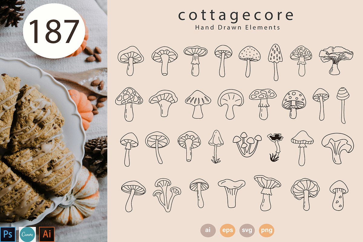 AUTUMN Cozy Clip Art and Patterns, a Graphic by Katrinelly (Photo 8 of 13)