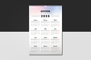 Wall Calendar 2026, a Stationery Template by crazyOWL (Thumbnail 3 of 4)