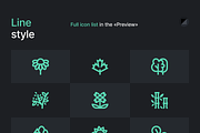Basicons / Nature, a Duotone Icon by Danil Polshin (Thumbnail 3 of 6)