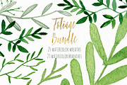 Wreath & branches watercolor, an Illustration by LABFcreations (Thumbnail 5 of 8)