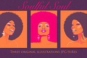 Soulful Soul Art Prints, a Person Illustration by La Inspiratriz (Thumbnail 1 of 9)