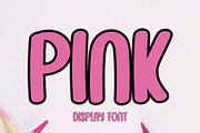 PINK, a Sans Serif Font by InermediaSTUDIO (Thumbnail 1 of 7)