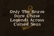 Fierce Pirates - Rugged Serif Font, a Serif Font by Imoodev (Thumbnail 5 of 7)