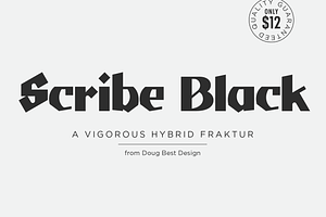 Scribe Black