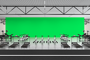 FITNESS GYM Mockup 03, an Advertising Mockup by Northern Kraft (Thumbnail 2 of 2)