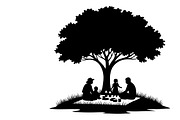 Charming summer picnic family, a Seasonal Illustration by Amazin_art (Thumbnail 21 of 23)