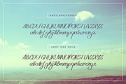 Andy One Font, a Script Font by Graphicdome (Thumbnail 2 of 12)