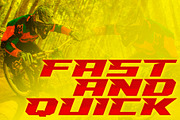 Racing Mega Race Sport Typeface, a Font by Multype Studio (Thumbnail 6 of 7)