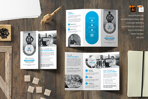 Corporate Trifold Brochure Template