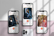 Dating Mobile App Complete UI UX Kit, an UI Kit Template by DesignBox (Thumbnail 6 of 10)