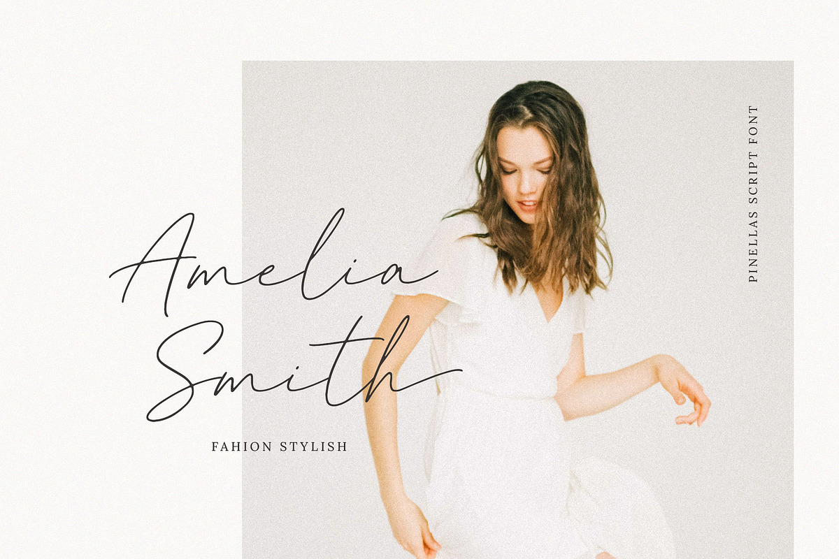 Pinellas Handwritten Script Font preview 5