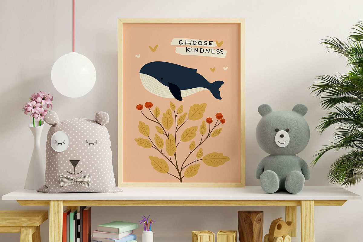 Nursery Room | Wall Art Collection, an Object Graphic by Leleka.Store (Photo 18 of 21)