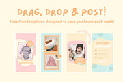 Baby Theme Instagram Story Templates, a Social Media Template by Hell Yeah Designs (Thumbnail 5 of 10)