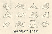 14 Shoes Collection, a Work Illustration by Mantas Bac (Thumbnail 2 of 3)