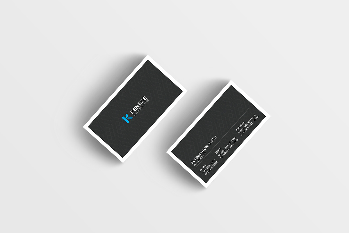 Cool Business Card Template, a Business Card Template by Creative_Arts (Photo 2 of 3)