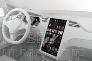Tesla Model X Display UI mockup, a Mockup by Iamjaydesign (Thumbnail 3 of 10)