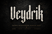 Veydrik, a Blackletter Font by Wow Magic (Thumbnail 3 of 6)