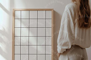 10 Frame Mockup with person 3, a Merchandise Mockup by ArtwithFrame (Thumbnail 10 of 14)