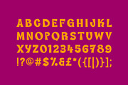 Olved – Bold Retro Display Font, a Sans Serif Font by ESEM (Thumbnail 5 of 5)