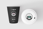 Coffe Paper Cups Mock-up 5, a Cups & Container Mockup by Nevada63 (Thumbnail 1 of 4)