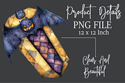 Patchwork Halloween Clipart, an Illustration by Rose Art (Thumbnail 5 of 7)