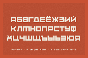 Adriana Display Font