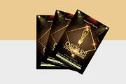Oscar Award Night Flyer, a Flyer Template by retrographix (Thumbnail 4 of 4)