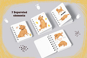 Labrador clipart, an Animal Illustration by Olga Brinza (Thumbnail 2 of 3)