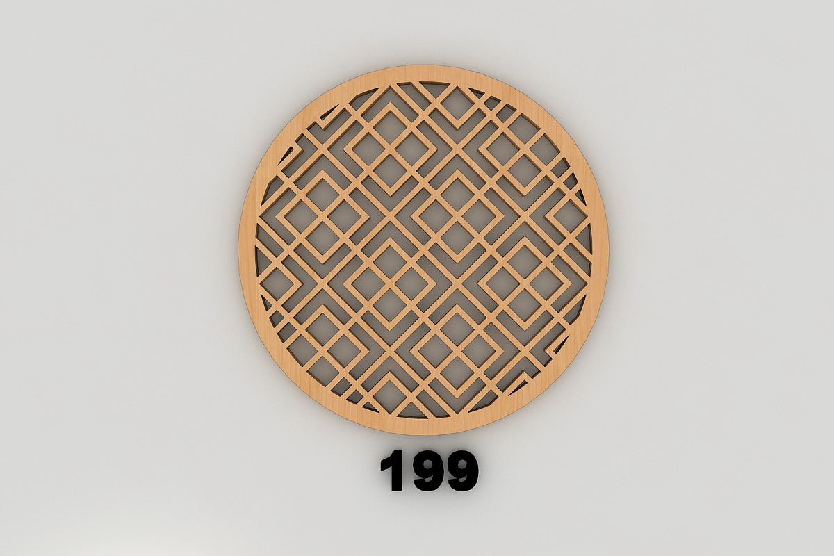 Coaster Design Set For Laser Machine, a Graphic by AtacanDigital
